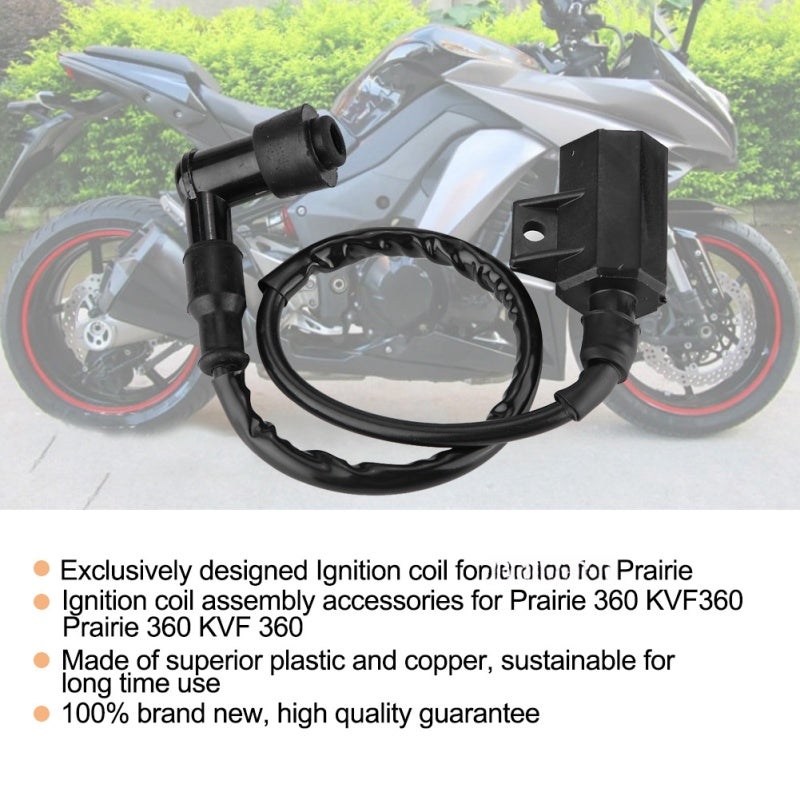 ملف إشعال من بنية بلاستيك ونحل عالي الجودة - مجموعة إشعال بطول عمر طويل لـ Kawasaki Prairie 360 KVF360 (2003-2012) - Image 1
