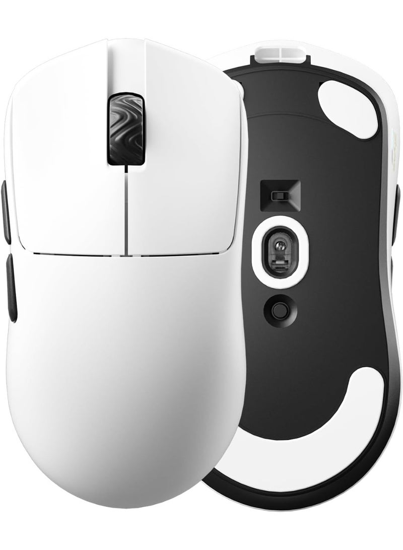 Scyrox V6 wireless mouse is lightweight, low-latency, and comfortable, designed specifically for laptops. It delivers exceptional performance, taking your gaming experience to a new level with a response rate of up to 8000Hz. You can rely on fast and accurate responses during intense gaming sessions. Color: White - Image 5