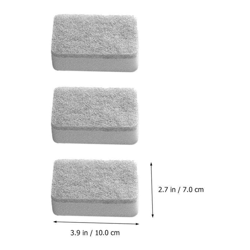 15Pcs Grey Dual Texture Scrub Sponges Multipurpose Kitchen Dishwashing Home Cleaning Set - Image 3