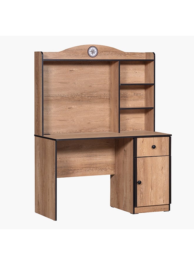 Home Box Crew 1-Drawer 1-Door Study Desk with Hutch 50 x 160 x 120 cm  - Image 3