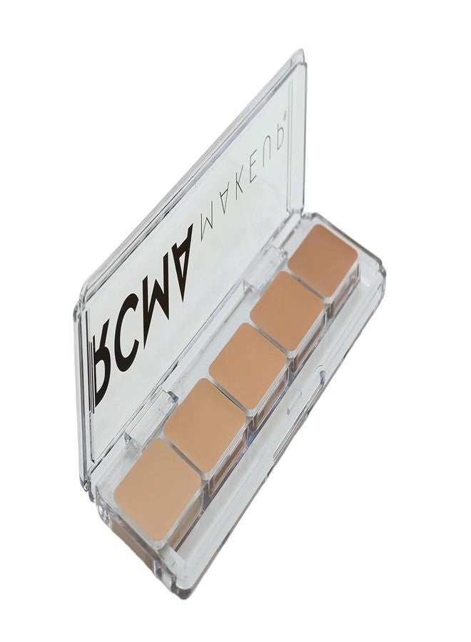 RCMA Makeup 5 Part "Series Favorites" Palette Olive Series |Cream Foundation |Full Coverage |Professional Makeup Artists |Long-Lasting Everyday Makeup - Image 2