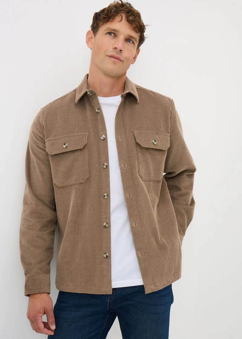 Matalan Stone Cord Overshirt