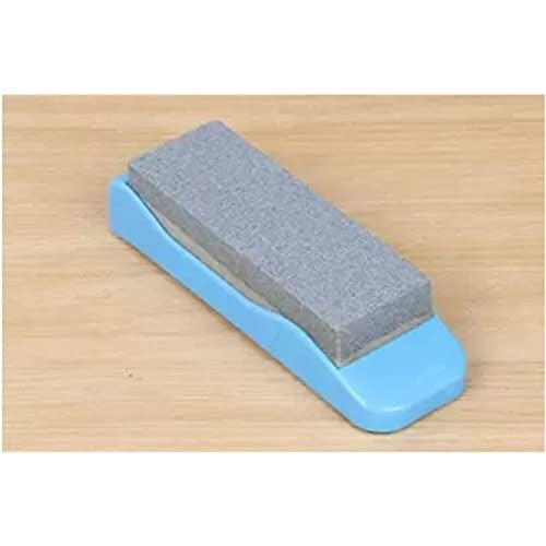 SBA PRIME Sharpening Stone Double-Sided Carborundum Whetstone with Plastic Base and Non-Skid Bottom - Image 2
