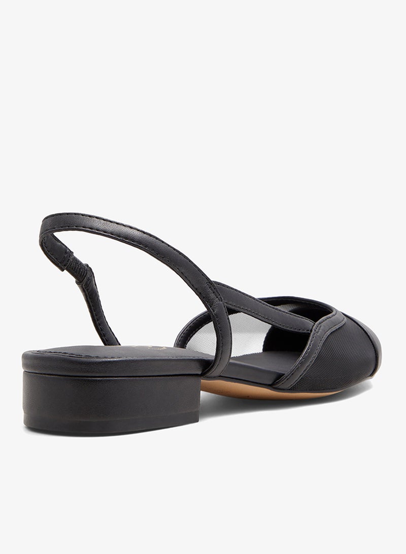 الدو صنادل بكعب عالي بحزام خلفي - Image 4