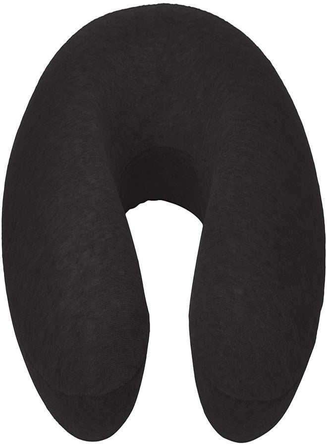 Jassi Toy Comfortable Polyester Pillows for Head Support Travel Neck Pillow (Black) - Image 2