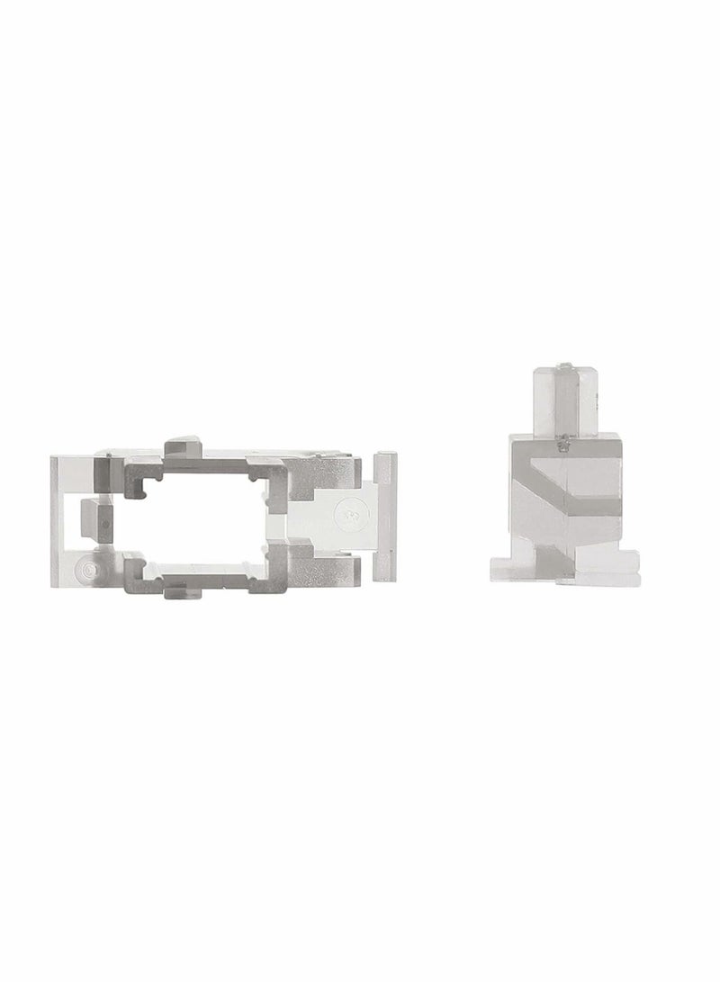 Excefore Transparent Smokey Plate Mount Stabilizer, 2U 6.25U Gold-Plated Wires Compatible with Cherry MX Plate Stabilizers, Smokey Plate Stabs 80% Keyboard Kit  - Image 5