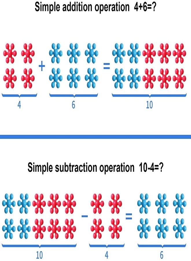 SELLMONK Kids 100 Pcs Interlocking Educational Blocks Solid Plastic Creativity Toy Gift for Preschool Kids Boys and Girls - Image 5