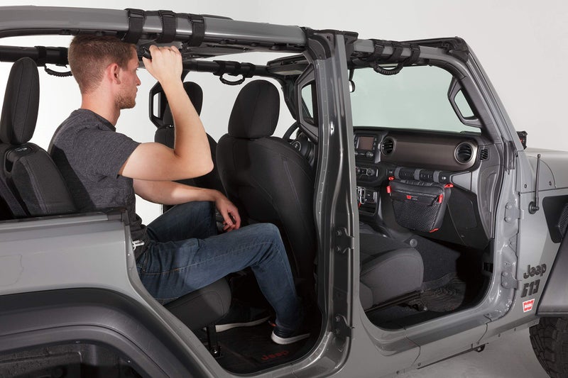 WARN 102653 Epic Trail Gear: Rubber Grip Grab Handles for Roll Cage/Bar, 1 Pair - Image 3
