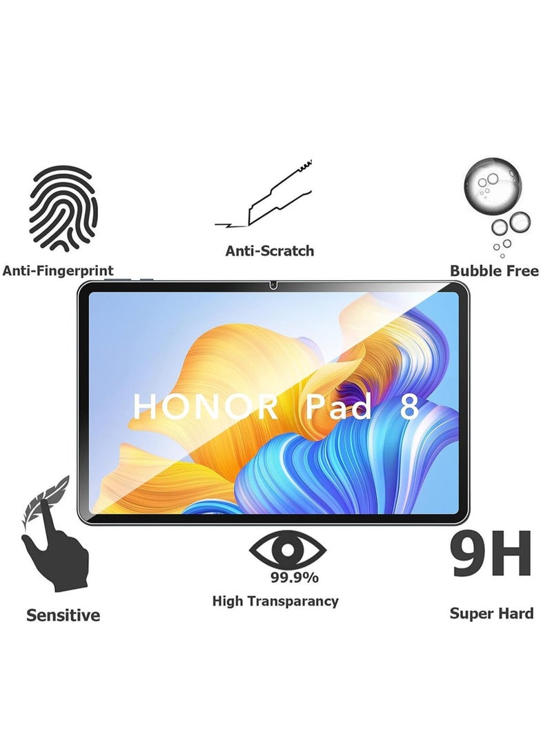 vesus 2-Pack Screen Protector for Honor Pad 8 â€“ High Sensitivity, Anti-Bubble, Anti-Fingerprint, 9H Hardness, Anti-Scratch Tempered Glass - Image 2