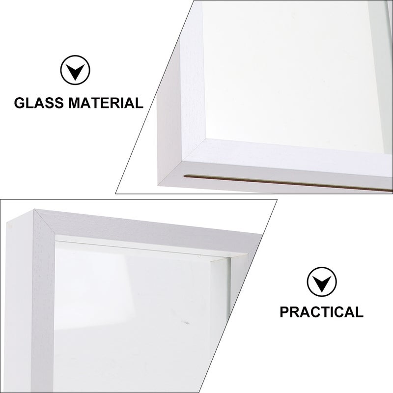 1Pc Double Sided Glass Photo Frame Transparent Specimen Clip Picture Frame - Image 5