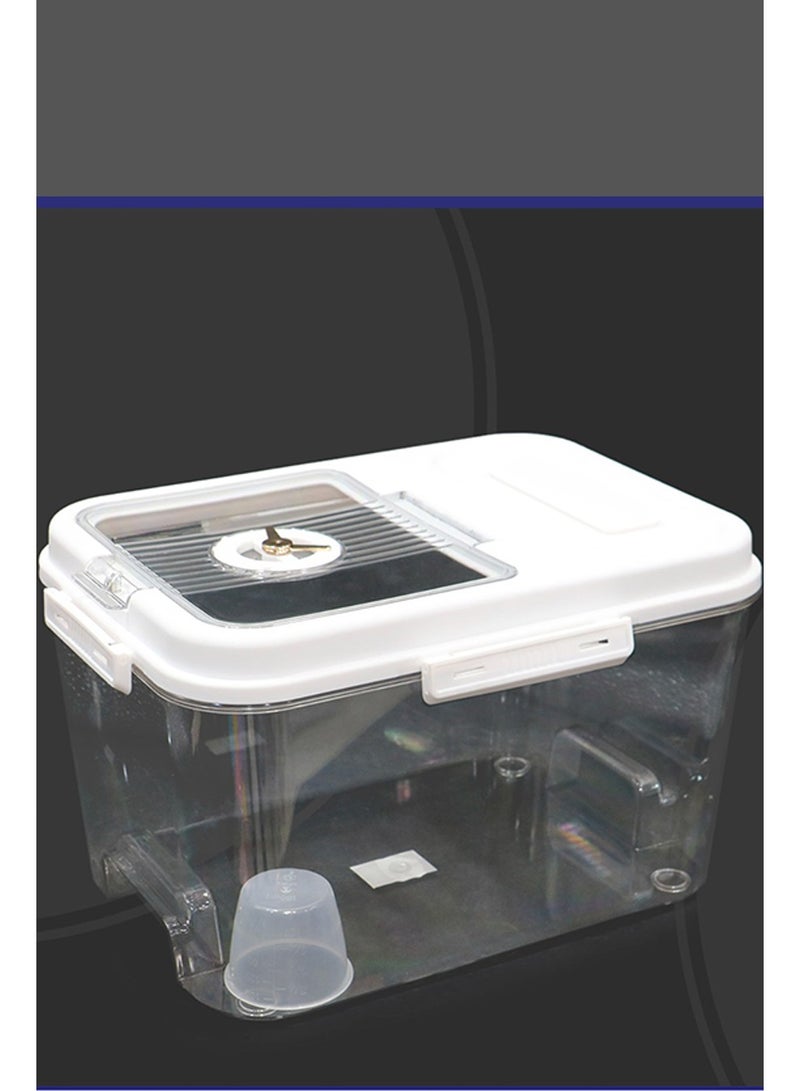 Storage & Organization Food Storage Box for Grain Rice Bucket Kitchen Rice Container  - Image 2