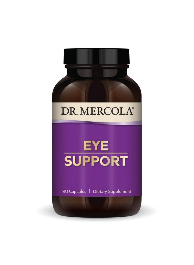 Dr. Mercola Eye Support, 90 Servings (90 Capsules), Dietary Supplement, Supports Eye and Vision Health, Non-GMO