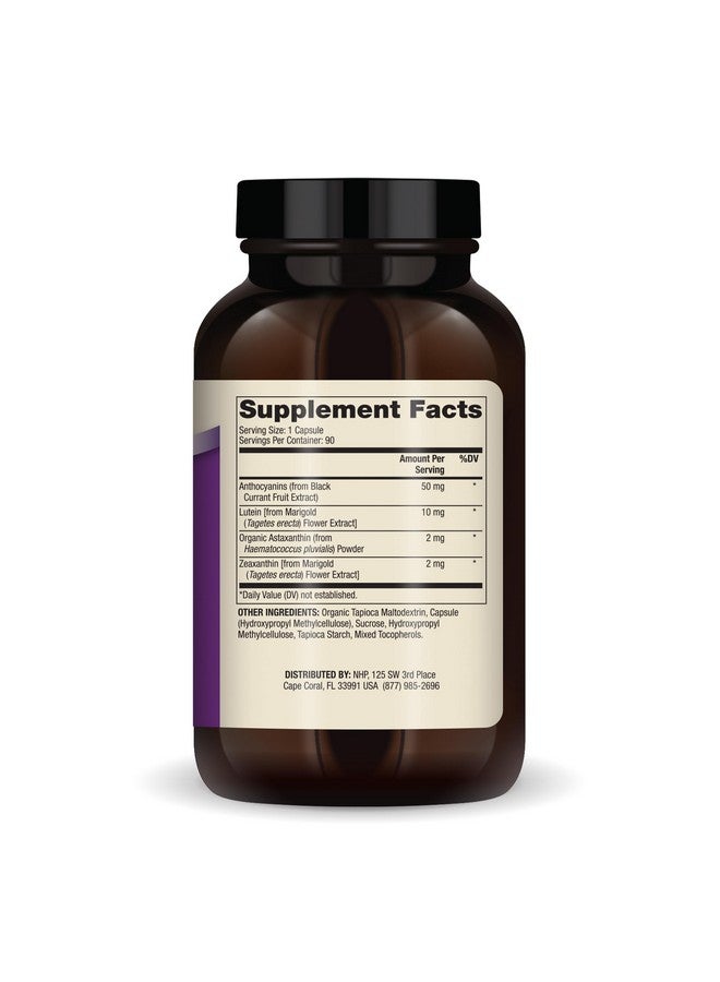 Dr. Mercola Eye Support, 90 Servings (90 Capsules), Dietary Supplement, Supports Eye and Vision Health, Non-GMO