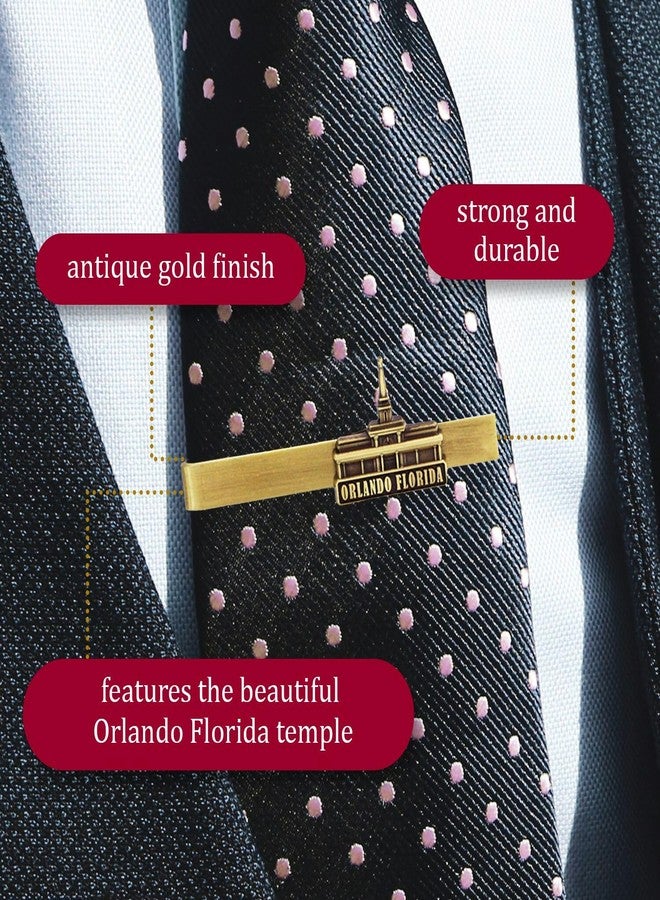 Ringmasters Gold Tie Clip by Ringmasters | LDS Temple Tie Clips | Suit Accessories, (Orlando Florida) - Image 5