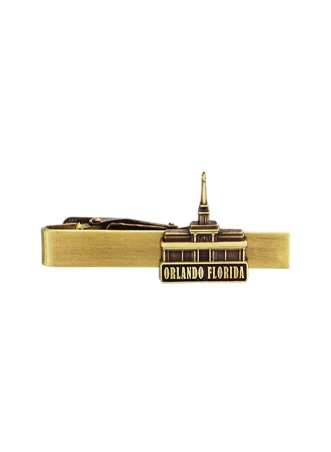 Ringmasters Gold Tie Clip by Ringmasters | LDS Temple Tie Clips | Suit Accessories, (Orlando Florida) - Image 1