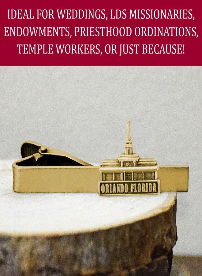 Ringmasters Gold Tie Clip by Ringmasters | LDS Temple Tie Clips | Suit Accessories, (Orlando Florida) - Image 4
