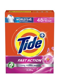 Tide Fast Action Laundry Detergent Powder With Floral Breeze 2.25kg  - Image 1