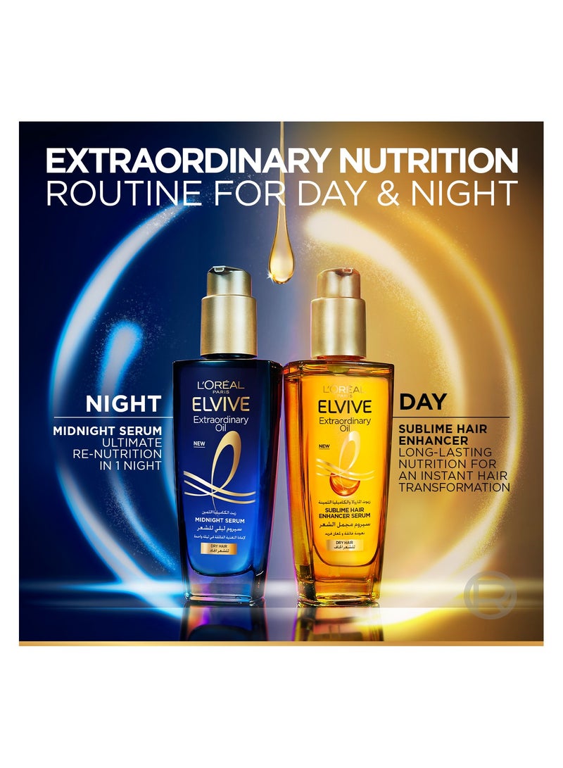 Elvive Extraordinary Oil Midnight Serum for Dry Hair 100ml