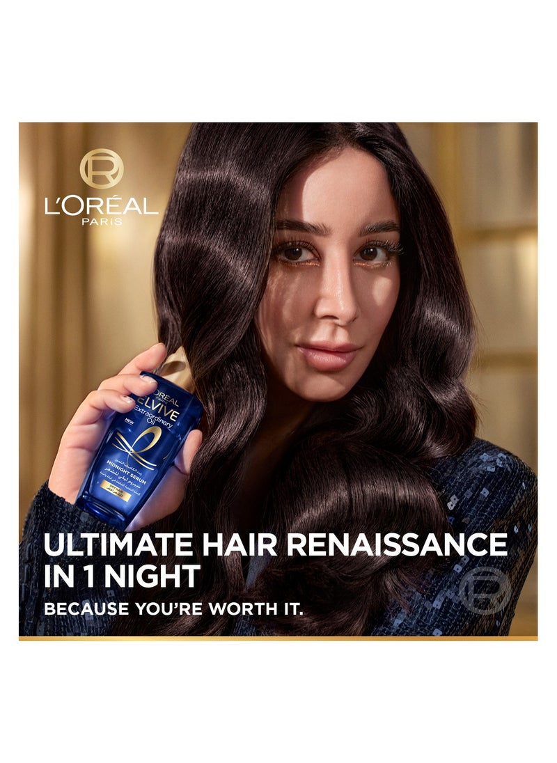L'OREAL PARIS Elvive Extraordinary Oil Midnight Serum for Dry Hair 100ml  - Image 5