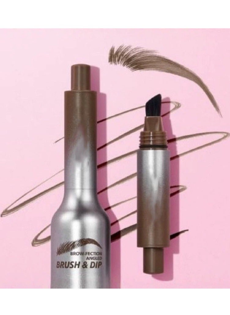 PAGE VINE Waterproof and Long-lasting Eyebrow Tint Cream with Brush, Smudge-proof Liquid Eyebrow Pencil for Precise and Natural-looking Brows, Waterproof Eyebrow Gel Pen, Eyebrow Tinting Cream (04 Chocolate) - Image 2