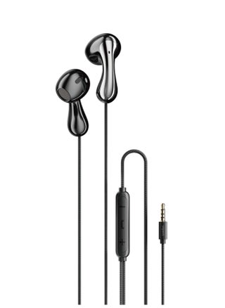 Black - 3.5mm Aux Jack Wired Earphones