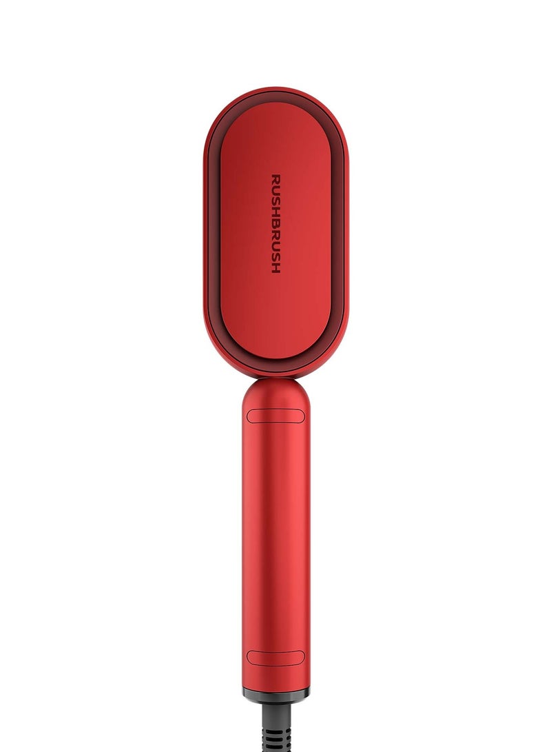 راش براش فرشاة تمليس الشعر Rush Brush S3 lite باللون الأحمر  - Image 3