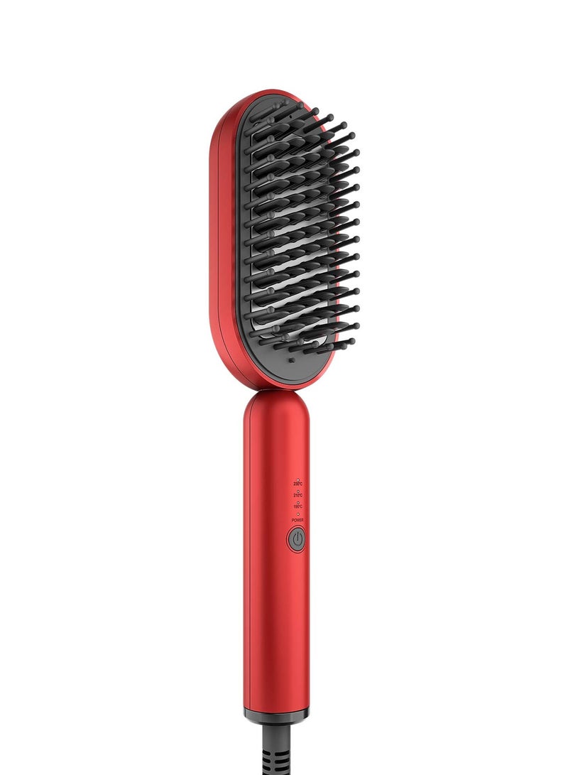 راش براش فرشاة تمليس الشعر Rush Brush S3 lite باللون الأحمر  - Image 5