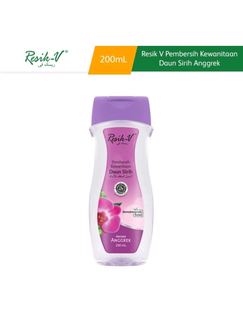 Resik-V Pembersih Kewanitaan Daun Sirih Aroma Anggrek 200ml