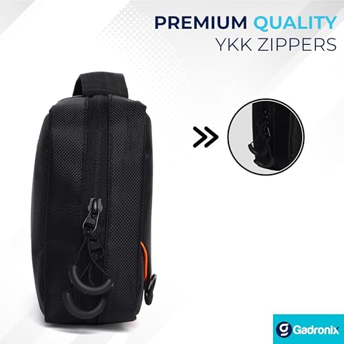 Gadronix Tech Organizer Pouch Pro: Waterproof Electronics Organizer Bag & Gadget Organizer Tech Bag – Travel Tech Pouch for Cables, Hard Drives & Accessories - Image 5