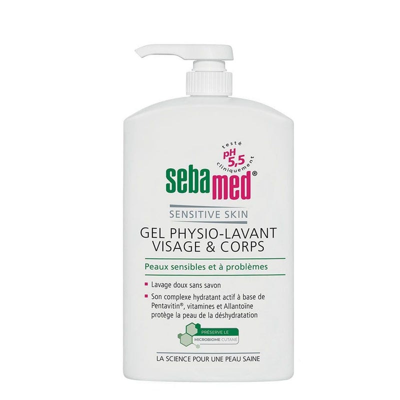Sebamed Face Body Wash Active PhysioCleanser 1000ml - Image 1