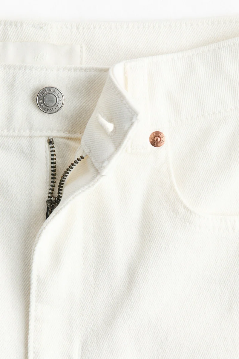 اتش اند ام شورت دنيم بخصر عالي