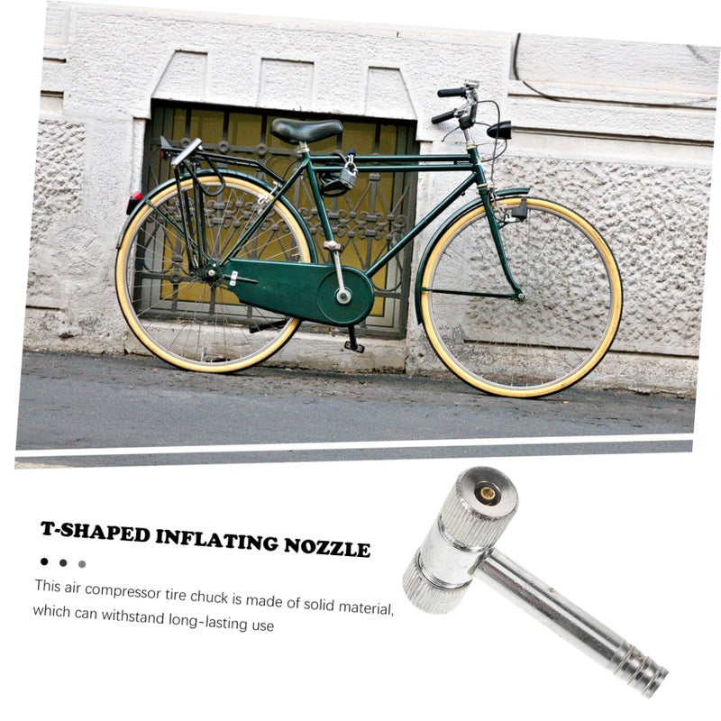 Motorcycle Tire Inflator Chuck Quick Connect Air Compressor - Image 4