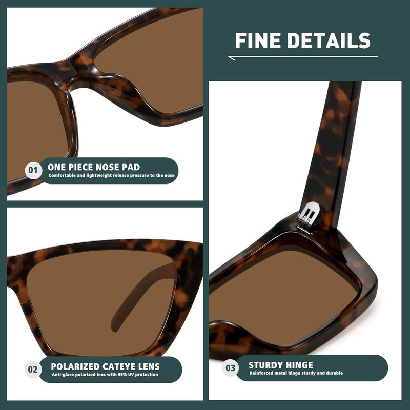 WOWSUN womens 1224 Sunglasses (pack of 1) - Image 3