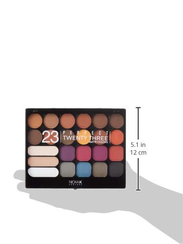 Nicka K AP036 Perfect Twenty Three Eyeshadow Dark Brown 342g - Image 3