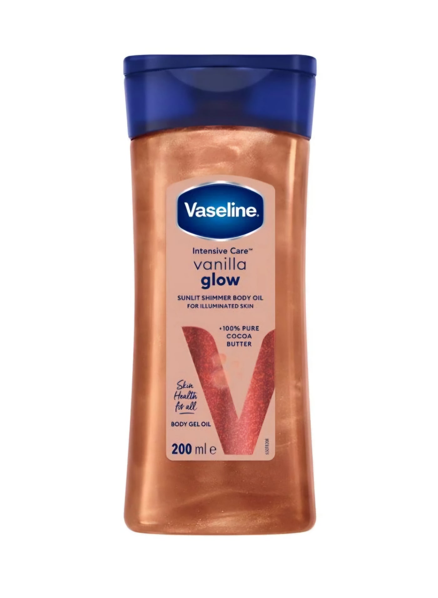 Vaseline Intensive Care Vanilla Shimmer Body Gel Oil 200 ml