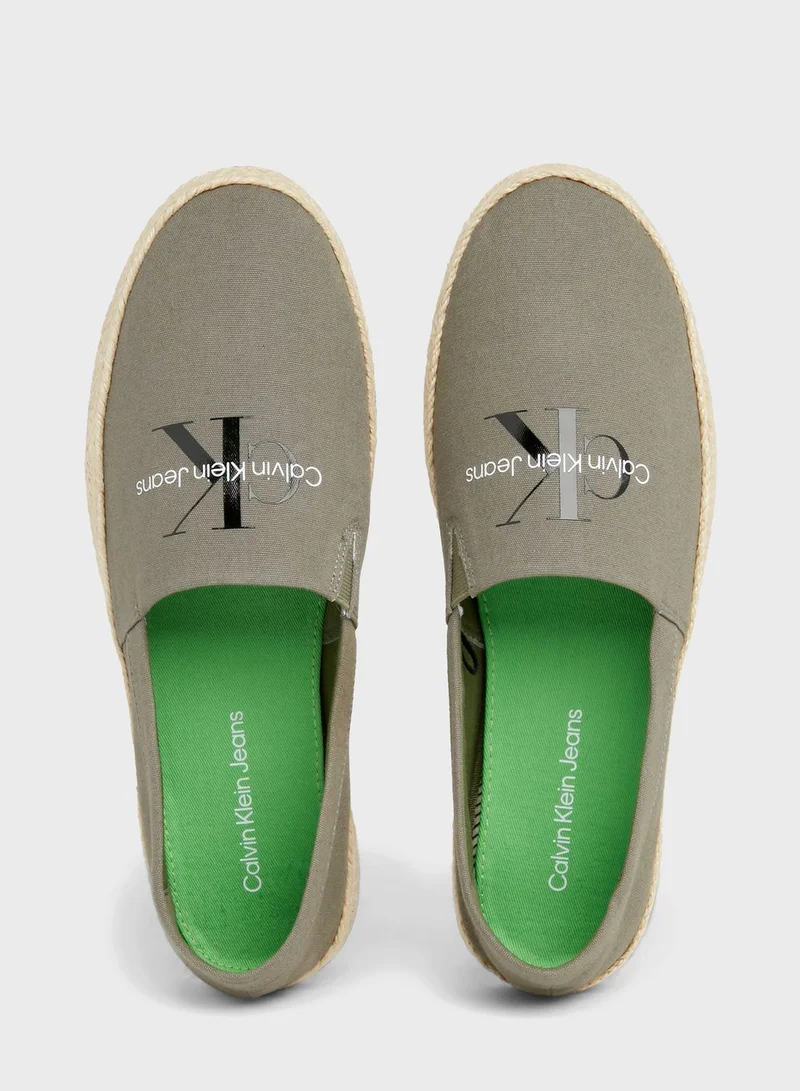 Calvin Klein Jeans Logo Slip Ons