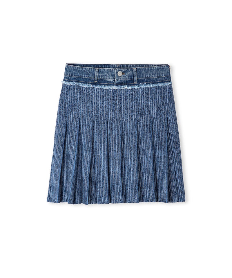 Ipekyol Combined Pleated Knit Skirt - Image 4