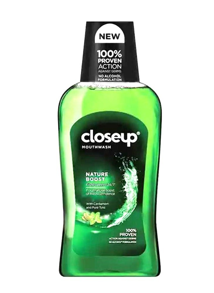 Closeup Nature Boost Mouth Wash 500ml