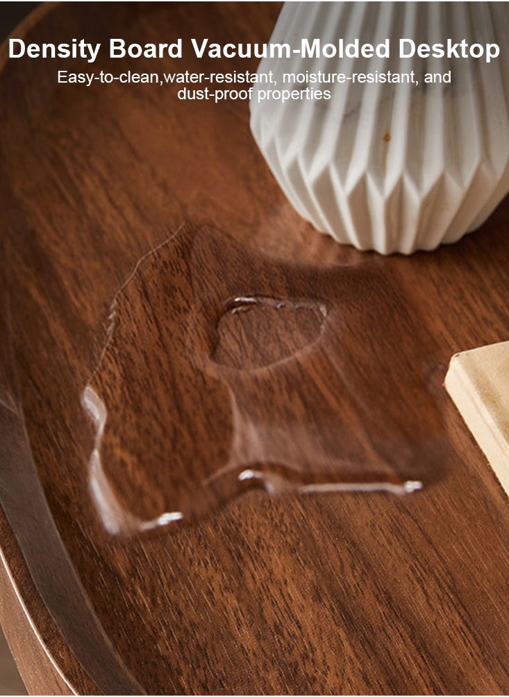 Perfii Sleek Solid Wood Coffee Table for Bedroom and Sofa Area  - Image 4