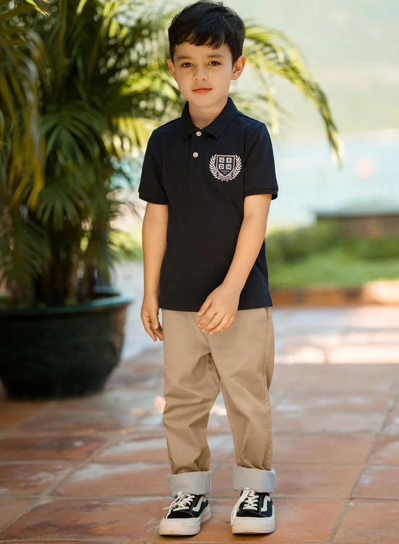 GIORDANO Junior Cotton Interlock Liquid Touch Polo