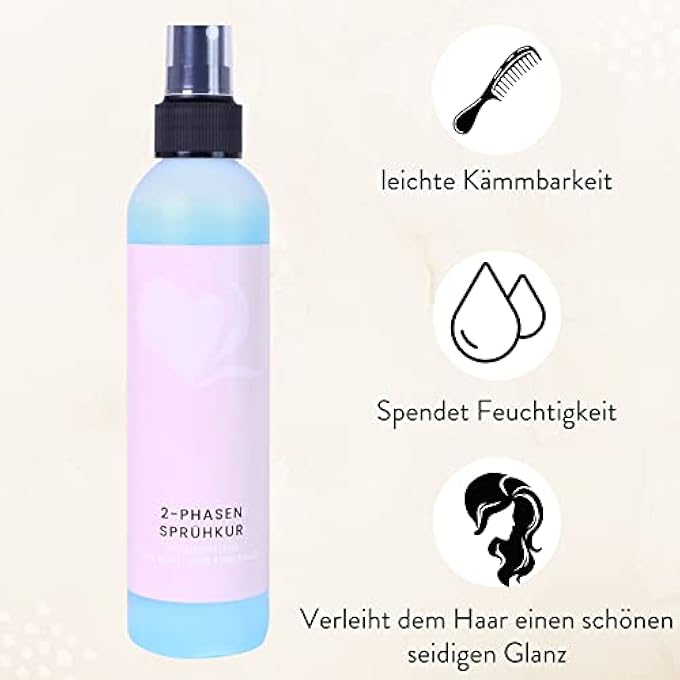 LEAVE IN CONDITIONER HAIR CARE 2-PHASE CARE SPRAY, EXTENSIONS CARE - Image 3