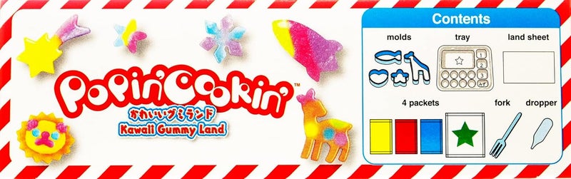 Kracie Popin' Cookin' DIY Gummy Land Candy Kit - Fun and Creative Gummy Making for Kids - Image 5