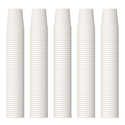 JOLLY PARTY 2 oz Bathroom Cups700 Pack Small Paper Cups White Mouthwash Cups Disposable Mini Paper Espresso Cup Paper Sampling Cup