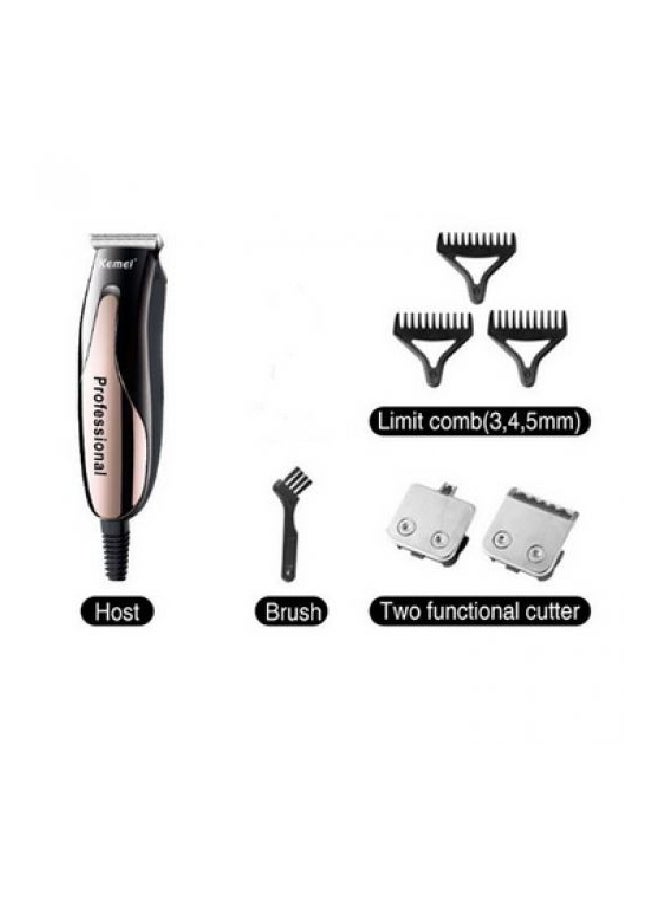 Kemei 7-Piece 3 in1 Electric Hair Clippers Set Multicolour - Image 3