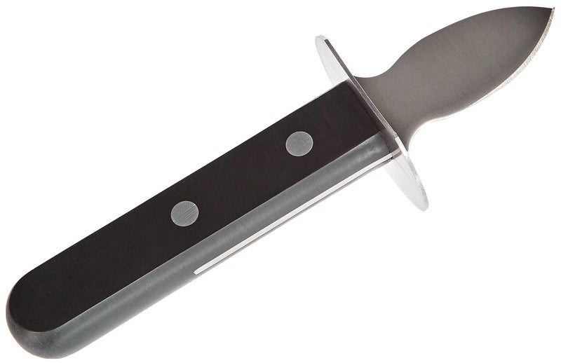 Wsthof Oyster Opener with Hand Guard 9069900502 64 Total Length Professional Oyster and Shell Knife Stainless SteelBlack Handle - Image 2