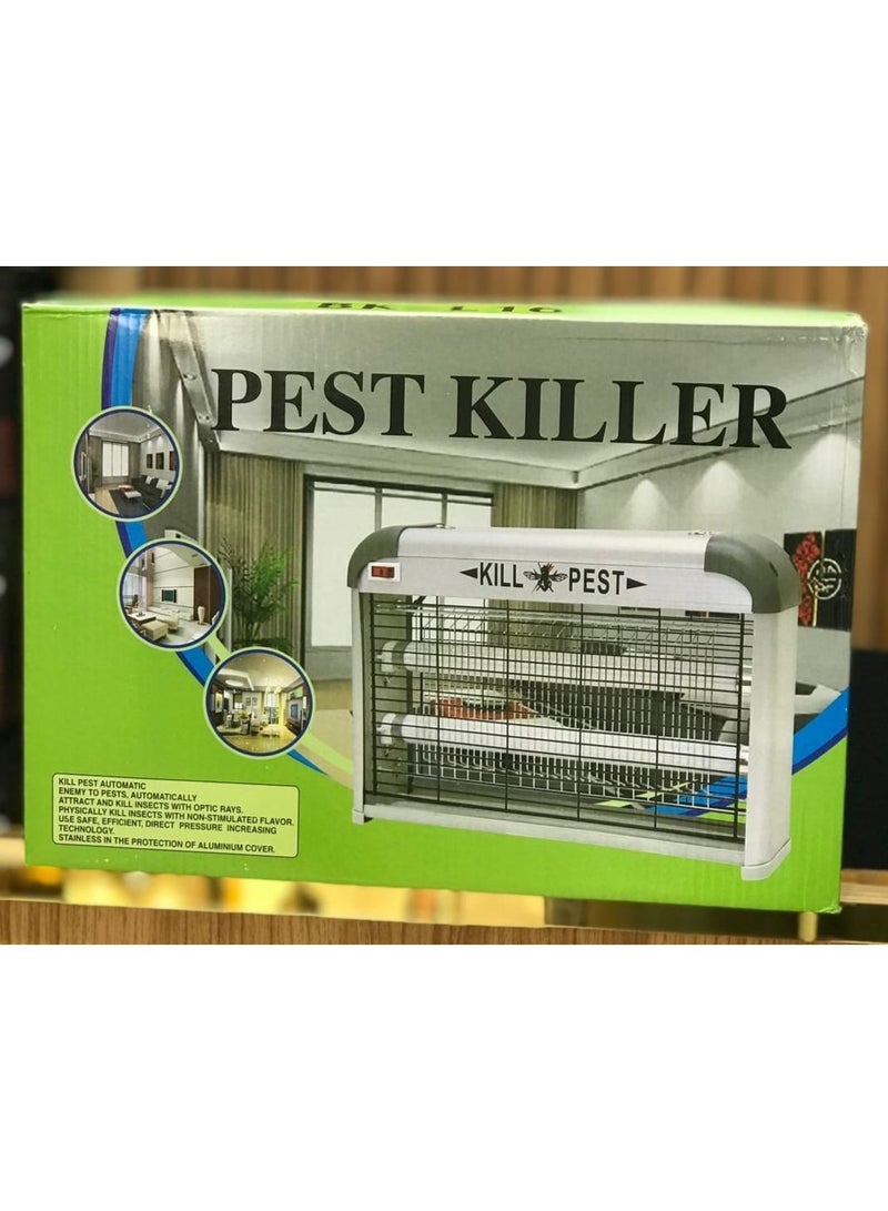 Electric Insect Killer - 30W High-Voltage Bug Zapper with Dual UV Lamps, Electronic Fly Catcher & Mosquito Trap with Removable Tray for Home, Office & Indoor Use - Image 1