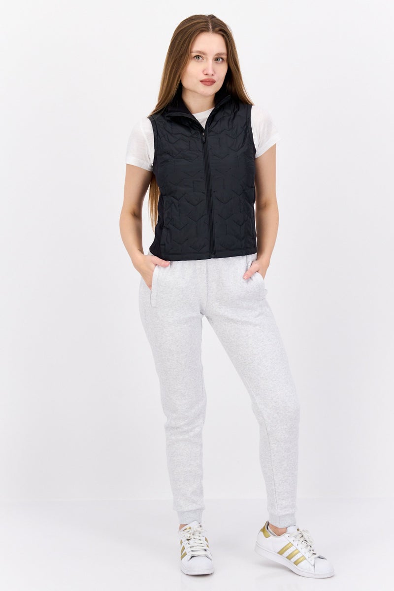 Brooks سترات جري بلا أكمام للنساء، سوداء - Image 3