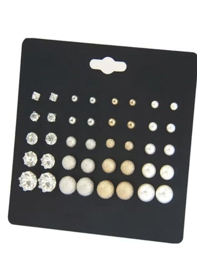 Exquisitely Designed Skin-Friendly Jewelry, Secure Post-and-Back Closure Anti-Drop, Lightweight Comfortable Versatile Accessory (Suitable for Middle East Daily Wear/Gifting) - Image 1