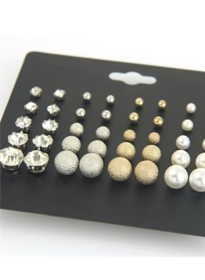 Exquisitely Designed Skin-Friendly Jewelry, Secure Post-and-Back Closure Anti-Drop, Lightweight Comfortable Versatile Accessory (Suitable for Middle East Daily Wear/Gifting) - Image 2