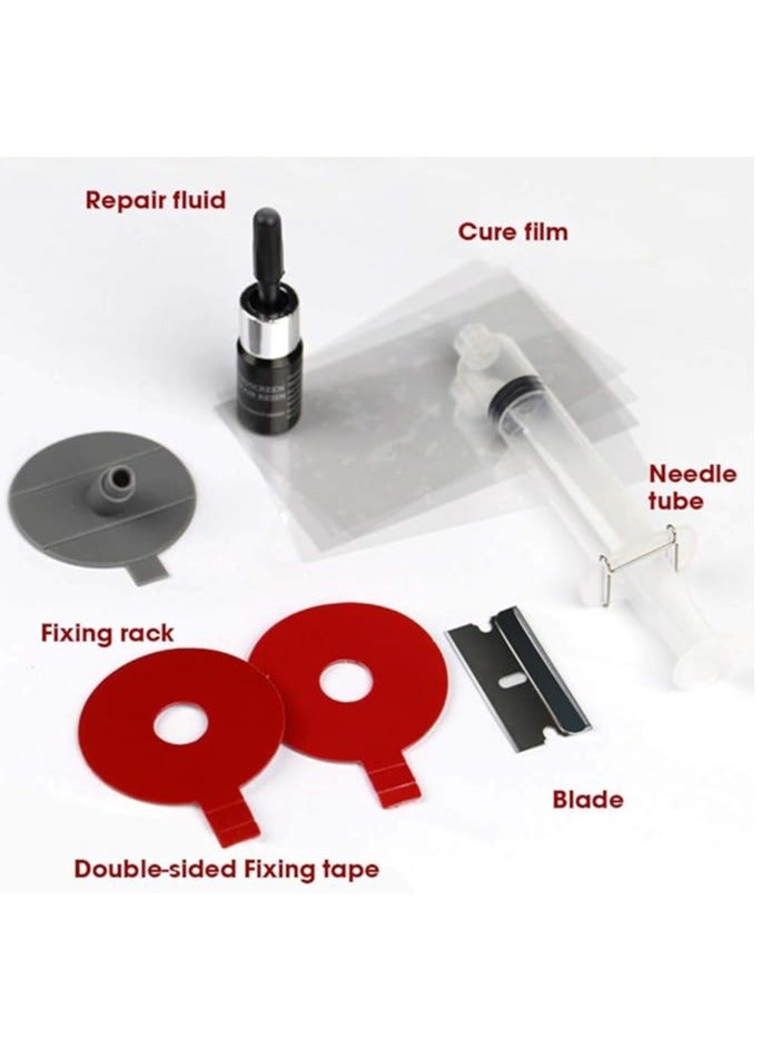 general Car Windshield Repair Tool Kit Car Glass DIY Tool Repair Kit Car Glass Repair Kit DIY Smart Repair Cracks, Scratches, Chips - Image 5